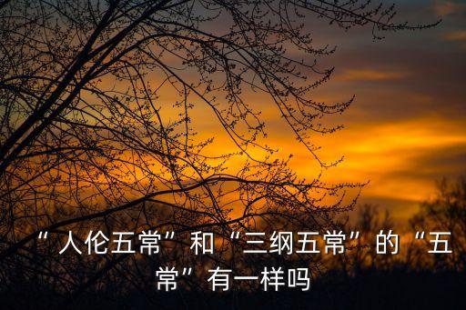 人倫關系,董仲舒最為強調的三種人倫關系