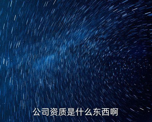 企業(yè)資質(zhì)是指什么，企業(yè)的資質(zhì)都包括什么