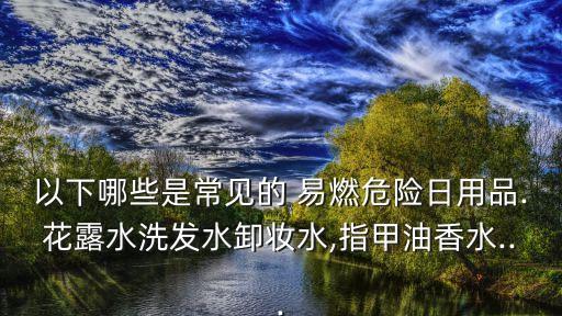 易燃品