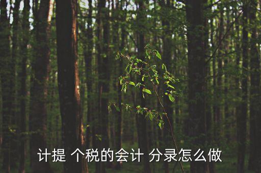 個稅分錄,代扣代繳員工個稅分錄