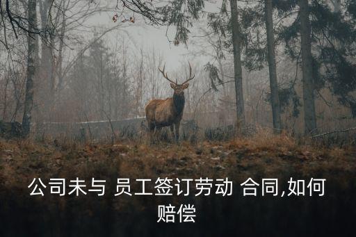 老板沒有和員工簽合同賠償金,老板雇傭員工,不簽合同的后果