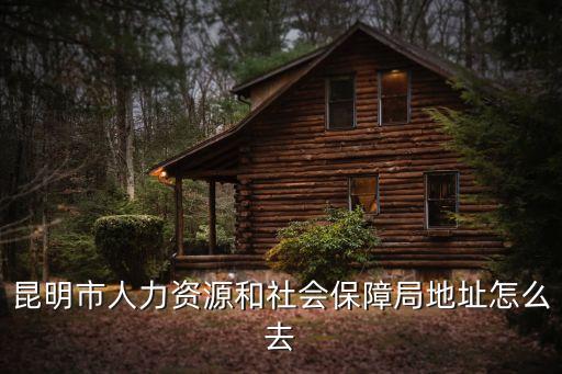 昆明市人力資源和社會保障局地址怎么去