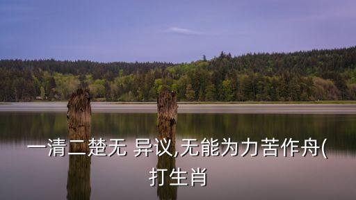 無異議