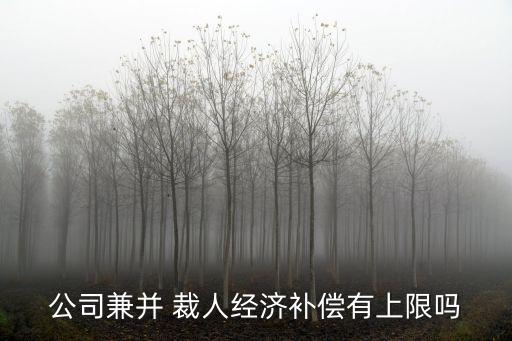公司兼并 裁人經(jīng)濟(jì)補(bǔ)償有上限嗎