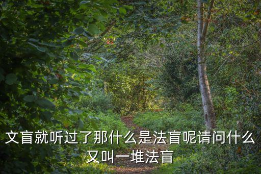 法盲，守法與法盲的區(qū)別