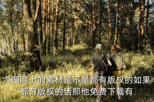 六圖網(wǎng)上的素材是不是都有版權(quán)的如果都有版權(quán)的話那他免費(fèi)下載有