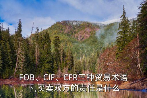 cif合同是什么法律關(guān)系