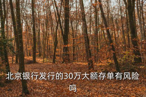 大額存單有風(fēng)險(xiǎn)嗎，銀行大額存單有風(fēng)險(xiǎn)嗎