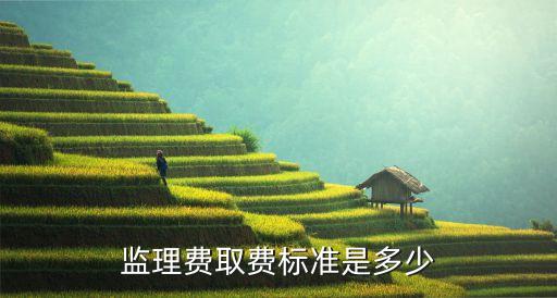 監(jiān)理費(fèi)，監(jiān)理的收費(fèi)怎么計(jì)算的