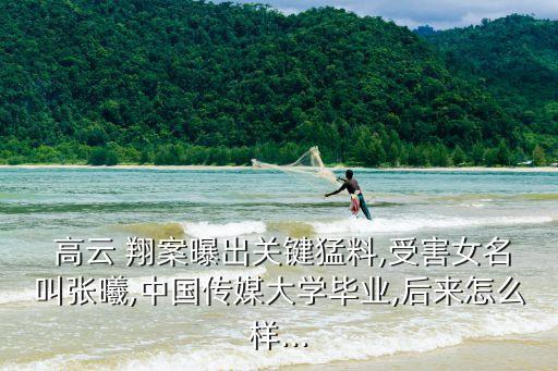 高云翔案女當(dāng)事人口供存疑