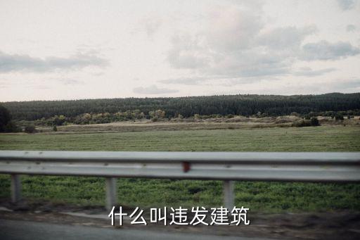 違法建筑，請(qǐng)問(wèn)大師什么是違章建筑
