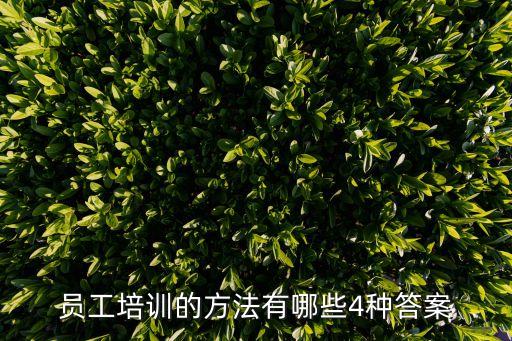 培訓(xùn)方式有哪些，安全培訓(xùn)方式有哪些