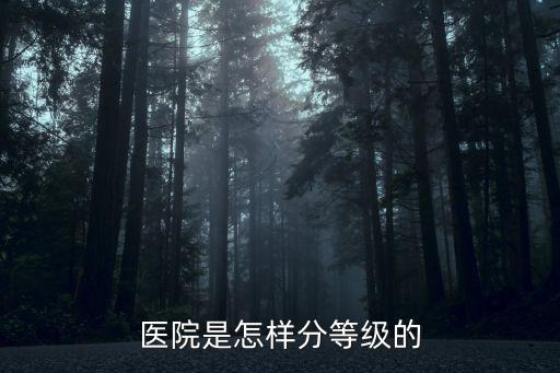 醫(yī)院等級劃分標(biāo)準(zhǔn)，醫(yī)院的等級是如何劃分的