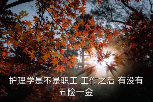 護(hù)理學(xué)是不是職工 工作之后 有沒(méi)有五險(xiǎn)一金