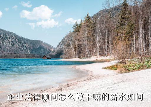 企業(yè)法律顧問，什么是企業(yè)法律顧問