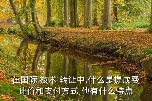 技術(shù)轉(zhuǎn)讓收費(fèi)標(biāo)準(zhǔn)