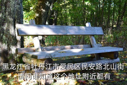 愛民區(qū)，黑龍江省牡丹江市愛民區(qū)民安路北山街 請問誰知道這個地址附近都有