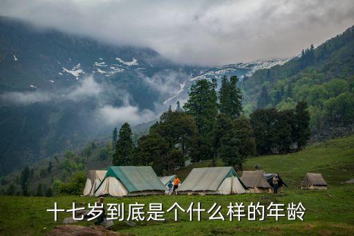 十七歲到底是個(gè)什么樣的年齡
