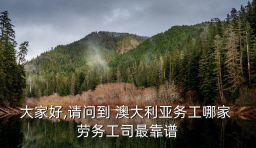 澳大利亞勞務(wù)正規(guī)中介公司,上海正規(guī)的勞務(wù)中介公司