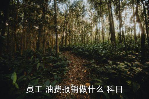 油費(fèi)計(jì)入什么科目,員工報(bào)銷油費(fèi)計(jì)入什么科目
