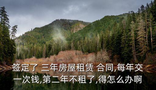 簽三年合同只干一年押金退嗎,門面合同沒到期不想租了怎么解除