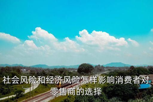 社會風(fēng)險(xiǎn)和經(jīng)濟(jì)風(fēng)險(xiǎn)怎樣影響消費(fèi)者對零售商的選擇