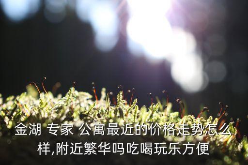 金湖 專家 公寓最近的價(jià)格走勢(shì)怎么樣,附近繁華嗎吃喝玩樂方便