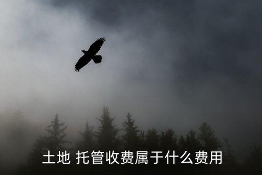  土地 托管收費(fèi)屬于什么費(fèi)用