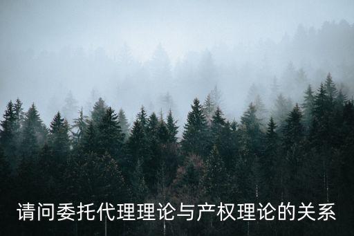 請(qǐng)問(wèn)委托代理理論與產(chǎn)權(quán)理論的關(guān)系