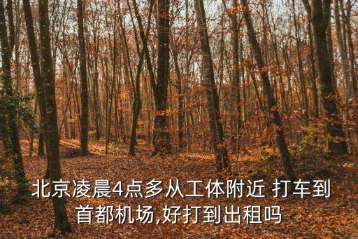 北京打車難