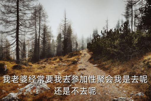 我老婆經(jīng)常要我去參加性聚會我是去呢還是不去呢