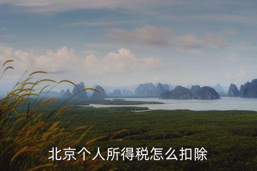 北京個(gè)人所得稅，北京市個(gè)人所得稅計(jì)算方法 誰能告訴我