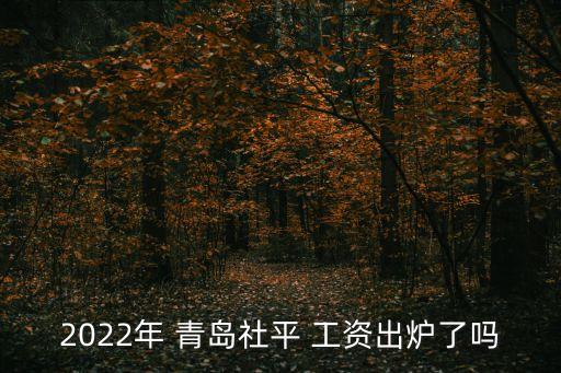 青島工資