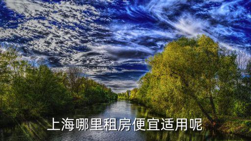 上海哪里租房便宜適用呢