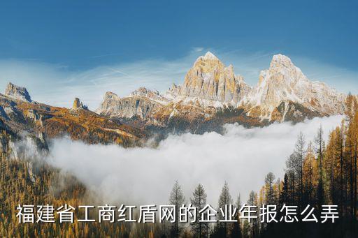 福建工商紅盾網(wǎng)，誰弄過福建省紅盾網(wǎng)網(wǎng)上工商年檢的