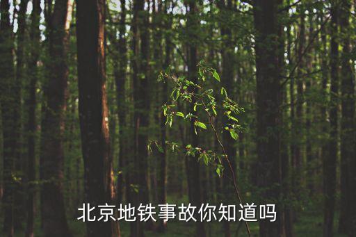 北京地鐵事故，2014年7月23日北京地鐵二號線事故