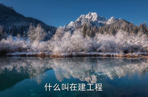 在建工程包括哪些，什么是在建工程