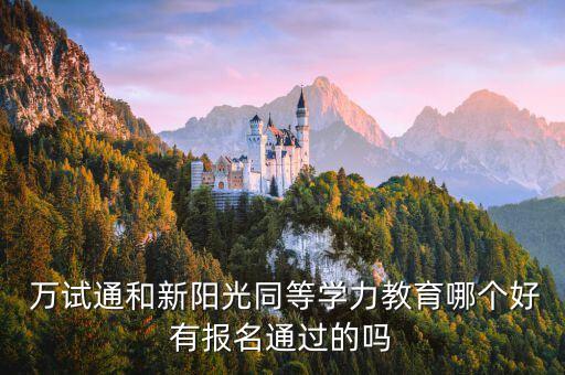 萬試通