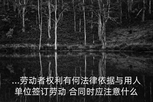 大學(xué)生就業(yè)勞動(dòng)法勞動(dòng)合同權(quán)益