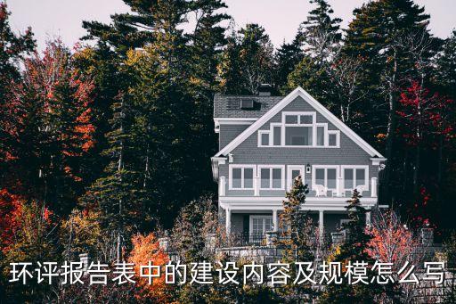 建設(shè)規(guī)模怎么填寫，建設(shè)規(guī)模是什么意思