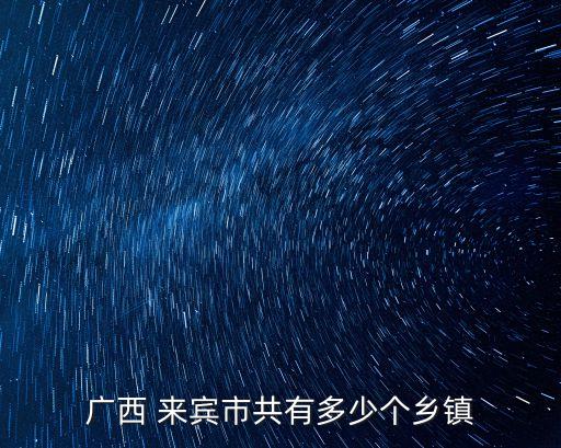 來賓市是哪個省的,廣西來賓市簡介
