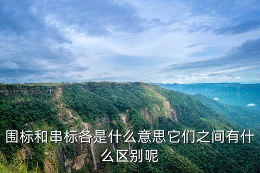 圍標(biāo)串標(biāo)的認(rèn)定，圍標(biāo)和串標(biāo)各是什么意思它們之間有什么區(qū)別呢