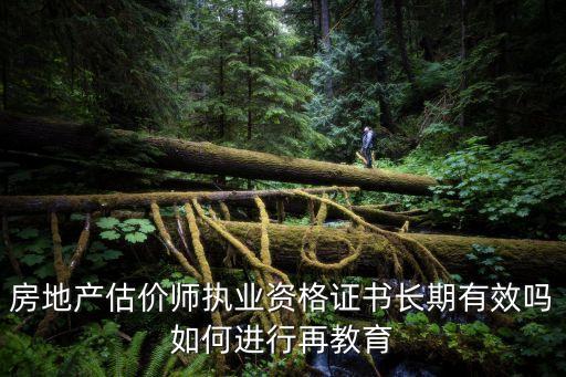 房地產(chǎn)估價(jià)師執(zhí)業(yè)資格證書長(zhǎng)期有效嗎如何進(jìn)行再教育