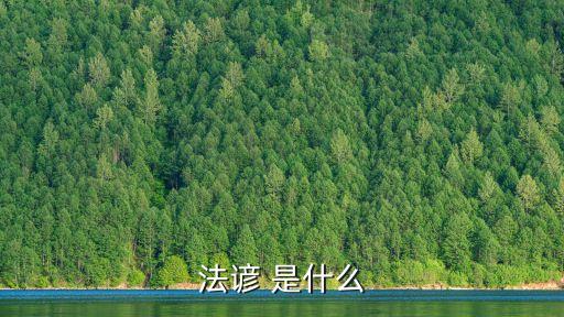 法諺 是什么