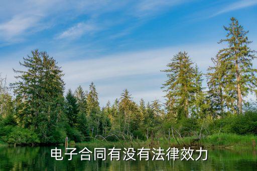 電子版合同，電子合同怎么簽
