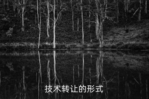 技術轉讓的形式