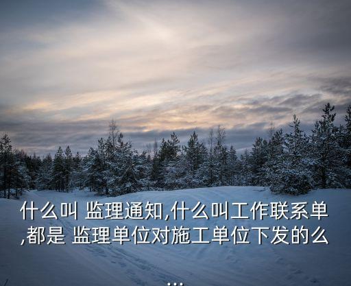 監(jiān)理通知單