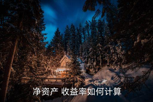 凈資產(chǎn)收益率公式,總資產(chǎn)報(bào)酬率計(jì)算公式