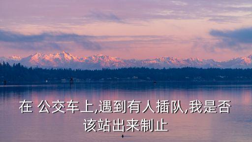 在公交車上被插