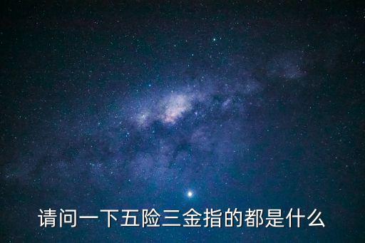五險(xiǎn)三金指什么，五險(xiǎn)三金是哪些